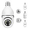 E27 Bulb Wireless Surveillance Camera 5G Wifi Night Vision Auto Human Tracking Home Panoramic Video Security Protection Monitor