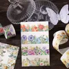 Emballage cadeau 30MM 3M fleurs fraîches plantes masquage Washi ruban Vintage Rose papillon décoratif adhésif bricolage Scrapbooking étiquette autocollant