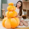 2060 cm Zabawne Halloween gigantyczny Pumpkin Plush Cuddle Soft Rośliny Pop Sofa Poduszka Kids Prezent Świąteczny Wakacyjny Dekor wakacyjny J220729