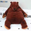 60100Cm Huge Brown Bear Plush Toy Beautiful Teddy Bear Plush Cuddly Animal Soft Doll Pillow Toy for Girls Kids Birthday J220729