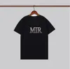 NYHET Designer T-shirts för män för kvinnor Tryckta mode T-shirt för män Bomull Casual T-shirts Kortärmade Lyxiga Hip Hop Streetwear T-shirts