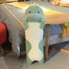 Kreative Neue Kawaii Schlafen Lange Dinosaurier Puppe Kuscheln Büro Seesack Kissen Spielzeug Für ldren Nette Kuschel Mädchen Geschenke J220729