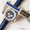 Kronograf aaaaa lyxklockor för män mekanik armbandsur rostfritt stål med mekaniska automatiska mäns breitlins designer