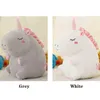 2550 Cm Unicorn Doll Cute Fat Animal Filled Unicorn Cuddle Soft Cushion Baby ldren Toys For Girl Birthday Gift Gifts J220729