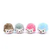 Peluş Anahtarlıklar 10cm Kore Netred Kawaii Karikatür Kirpi Hedgehog Bebek Oyuncaklar Çocuklar İçin Doğum Günü Hediyesi 221125