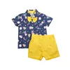 Комплекты одежды 2-6 лет для мальчиков летние наряды 2 часа повседневная модная милая принцип с коротки