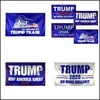 Bannerflaggor Ny ankomst flagga 90x150 cm banners trupper för trumf 11 typer håller Amerika stora flaggor grossist 5cd g2 droppleverans hom dhwg8