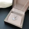 Anhänger Halsketten 925 Sterling Silber Ginkgo Biloba Halskette Weibliche Minderheit Licht Luxus Schlüsselbein Kette Fächerförmig Großzügiger Einfacher Schmuck