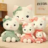 1Pc 305065Cm Cute Long Cat Doll Plush Toys Stuffed Soft Cute Animals Lying Cat Pillow For Girls Kids Cute Gift J220729