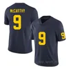 NCAA College Michigan Wolverines 9 JJ McCarthy Jerseys 2 Blake Corum 10 Tom Brady 14 Roman Wilson Donovan Edwards Barrett Colson Howard Charles Woodson Voetbal 2024