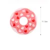 Gift Wrap 10 PCS Sweet Donut Shape Candy Box Creative Biscuit P￥sar Br￶llop F￶delsedagsfestg￥vor V￤ska f￶r baby shower Favor