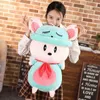 324765Cm Beautiful Colorful Mouse With Clothes Stuffed Cute Animal Mouse Plush Toys For ldren Kids soothe Doll Birthday Gift J220729