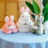 2035cm Rabbit Plush Toy Cute Bunny Plush Stuffed Animals Soft Doll Sofa Pillow Kids Toys Birthday Present For Ldren J220729