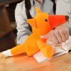 1Pc Creative 25Cm Plush Hand Doll Soft Animals Puppet Bird Fox Cuddles Hand Doll For ldren Baby Adult Playing Dolls Gift J220729