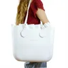 Дизайнерская сумка Ambag obag Sack Style Водонепроницаемые пакеты с чистыми цветами Classic Big Eva с застежкой для внутренней длинной кожи PU