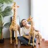 35100cm Simulatie Kawaii Giraffe Cuddly Dolls Soft Kids Ldren Baby Birthday CadeaLuimte Decor J220729