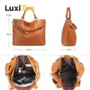 Дизайнерские сумки сумки для женщин женская сумочка подлинные кожаные повседневные сумки большие емко