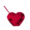 24oz hjärtformad plastkopp med lock PP Material Party Supplies 520 Love Cup Valentine's Day Straw Tumbler Z11