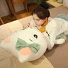 1Pc 305065Cm Cute Long Cat Doll Plush Toys Stuffed Soft Cute Animals Lying Cat Pillow For Girls Kids Cute Gift J220729