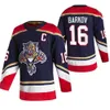 カスタムフロリダマシューTkachuk 2022-23 Reverde Retro Panthers Jersey Aleksander Barkov Joe Thornton Spencer Knight Sam Bennett Reinhart Aaro