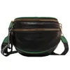 Midjepåsar Fashion Female Belt Semicircle Sadel Sense of Luxury Fanny Pack Premium Leather Crossbody Chest 221124