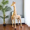 35100cm Simulatie Kawaii Giraffe Cuddly Dolls Soft Kids Ldren Baby Birthday CadeaLuimte Decor J220729