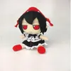 Keychains Japan Anime Touhou Projeto Shameimaru Aya Fumo Cosplay Boneca fofa de pelúcia Pillow Pillow Sitting Boy Girl Girl Girl Presentes de Natal