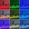 2M LED Pasek RGB 5050 SMD DC5V Kolor Tape dla telewizora podświetlenia USB Light z 24Keys Pilot Control Dekoracja sypialni