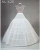 3 cerceaux 1 couche de tulle jupons robe de bal os Crinoline complète pour robe de mariée jupe de mariage accessoires Slip CPA203