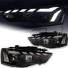أضواء السيارة لـ Audi A5 LED LED LENSOR LENS 20 08-20 16 الرسوم المتحركة DRL الإشارة الديناميكية للسيارات Reverese