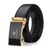 Luxury Designer Men Belts Fashion Versatile Automatic Buckle Business Dress Belts Presentl￥dor kan anv￤ndas som presenter l￤derb￤lte