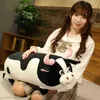 32110Cm Beautiful Large Size Cattle Cute Animal Cartoon Cows Stuffed Cuddle Soft Milk Cow Toy Pilllow ldren Birthday Gift J220729