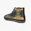 GAI zapatos personalizados para hombre, zapatillas de lona de diseñador para mujer, zapatillas de moda coloridas pintadas a mano, zapatillas de deporte medias 773