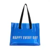 HBP Totes Stuff Sacks Bag Bag الشفافة كبيرة القدرات الهدايا حقيبة جديدة كوريا إصدار الأزياء البسيطة يمكن طباعة كيس الكتف 221124