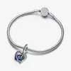 925 Silber Stern Charm Anhänger Glücksarmbänder Perlen DIY passend für Pandora Damen Schmuckarmband