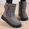 Сапоги Women Winter с платформой обувь Snow Botas de Mujer водонепроницаемы