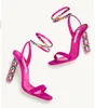 Отсуть обувь роскошные женщины Aquazzuras Aura Plexi Sandal Shoes Design High Platea