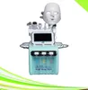 7 I 1 Syre Jet -skala Hydra Facial Care Oxigen Terapi Equipment Portable White LED Skin Rejuvenation Mask Hydro Dermabrasion Cleaning Hydradermabrasion Machine