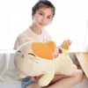 4080 cm Mooie pluche leugenachtige kussen kussen Super zacht knuffel Toys Cats Cushion Home Sofa Cushion For Kids Birthday Xmas Gift J220729