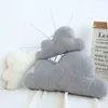 Mignon 3 tailles Cloud en forme d'oreiller en peluche en peluche litière bébé chambre à la maison Decoration Gift J220729
