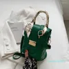 Bolsas de noite bolsas pequenas moda moda lenço de seda portátil quadrado de estilo estrangeiro linggesingle ombro mensageiro