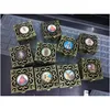Jewelry Cajas Rosary Box Metal Aleaci￳n de zinc Gift Highend Goty Packaging Drop entrega de joyer￭a Dhft4