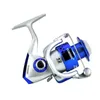 Mulinelli da spinning SA1000-7000 Lenza da pesca Wheel Pole Wheel Spinning Wheel Plastic Head Silver Blue