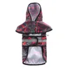 Dog Apparel Dog Raincoat With Cap Reflective Waterproof Glisten Rain Cape Cloak Summer Pet Clothes Drop Delivery Home Garden Supplies Dhnpn