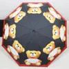 Designers Marque des parapluies de protection UV de vente en gros à chaud mode full automatique pliage de luxe parapluie plume