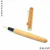 Conjunto de gel de assinatura de caneta por bambu por atacado Conjunto de artigos de papelaria coreano Apresentação de professores do aluno presente de professor