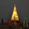 Christmas Decorations LED Night Light Decorative Table Lamp Party For Kid Room Nurseries Bedroom Office Desk