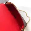 Canvas Handbag Shoulder Bag Women Crossbody Bags Fashion Metal Chain Flap Hardware Hasp Cell Phone Pocket Classic Old Flower Check Clutch