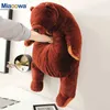 60100Cm Huge Brown Bear Plush Toy Beautiful Teddy Bear Plush Cuddly Animal Soft Doll Pillow Toy for Girls Kids Birthday J220729