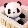 2332cm Panda Plush Doll Cartoon Cuddly Toy Panda Bear Toy Peluche for Ldren Soft Cushion ldrenベビーギフトJ220729